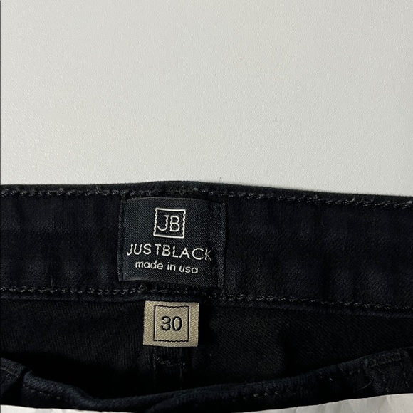 Just Black Women's black Skinny Jeans size 30 inseam 32 #3176 - Picture 5 of 6